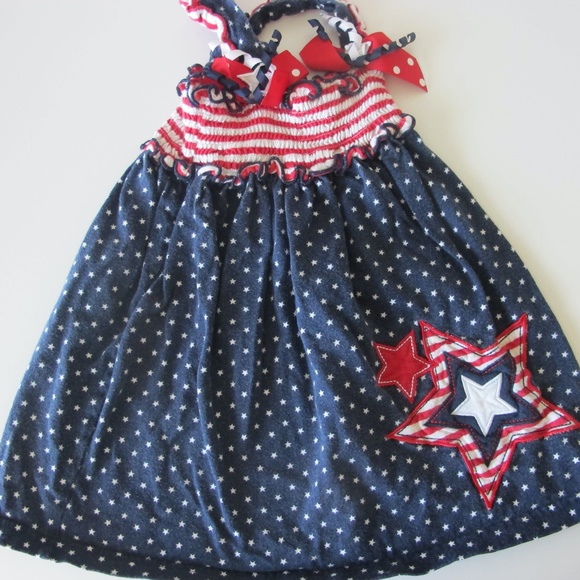 🔴🔴🔴SOLD 🔴🔴🔴 3 4th of July Toddler Girl's Outfit Size 24 months - Picture 2 of 5